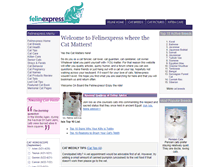 Tablet Screenshot of felinexpress.com